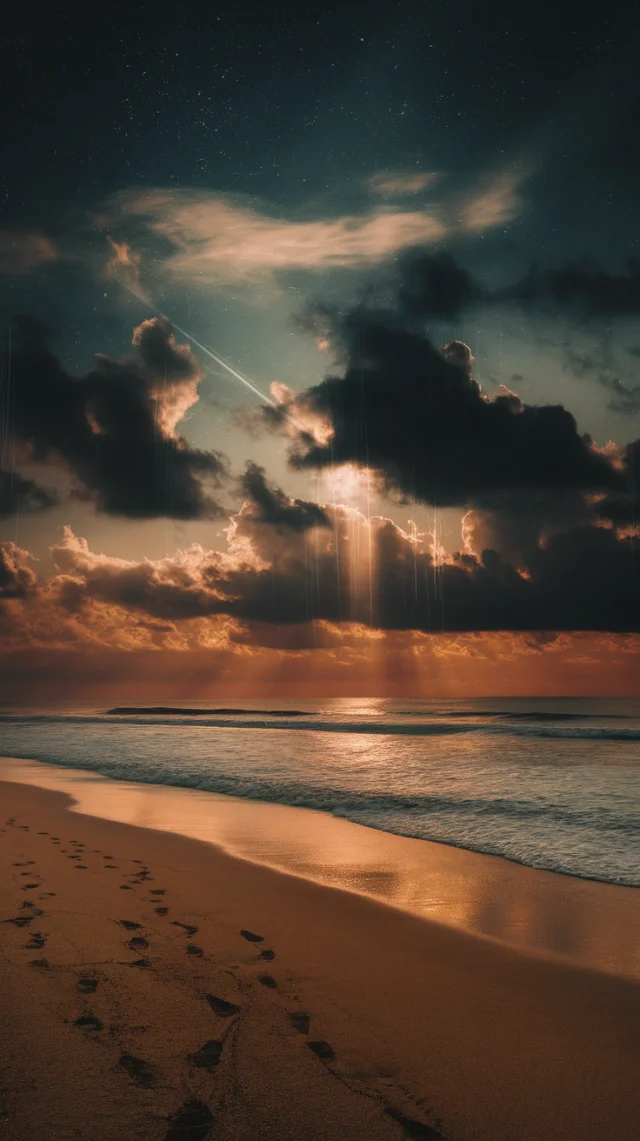 Ethereal Beach Nightscapes: Ideogram v2a, v2 & v3 Compared - v2.0 - Image 1