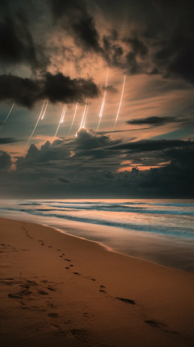 Ethereal Beach Nightscapes: Ideogram v2a, v2 & v3 Compared - v2.0 - Image 3