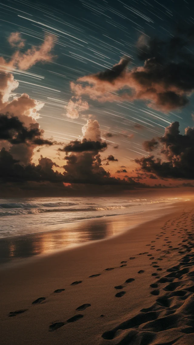 Ethereal Beach Nightscapes: Ideogram v2a, v2 & v3 Compared - v2a - Image 1