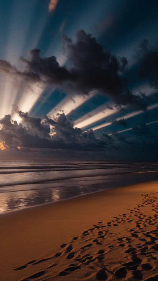 Ethereal Beach Nightscapes: Ideogram v2a, v2 & v3 Compared - v2a - Image 4
