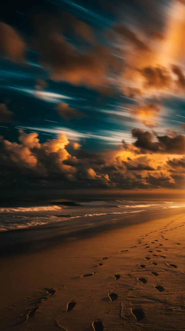Ethereal Beach Nightscapes: Ideogram v2a, v2 & v3 Compared - v2a - Image 3