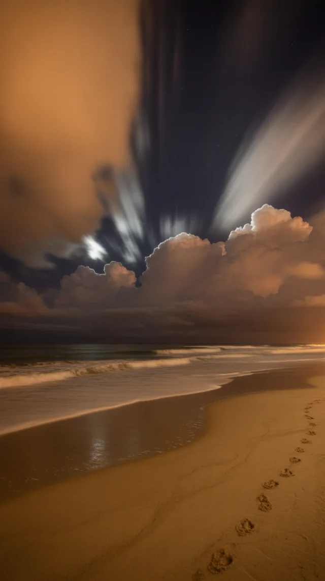 Ethereal Beach Nightscapes: Ideogram v2a, v2 & v3 Compared - v3.0 - Image 1