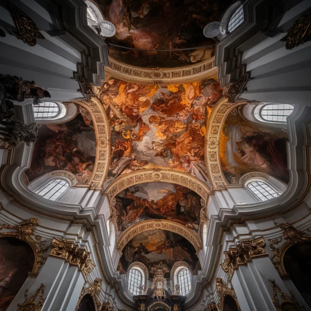 Ideogram: AI Baroque Cathedral Ceiling Photography Test - v2.0 - Image 4