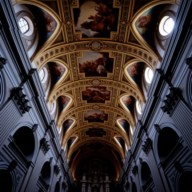 Ideogram: AI Baroque Cathedral Ceiling Photography Test - v2a - Image 3