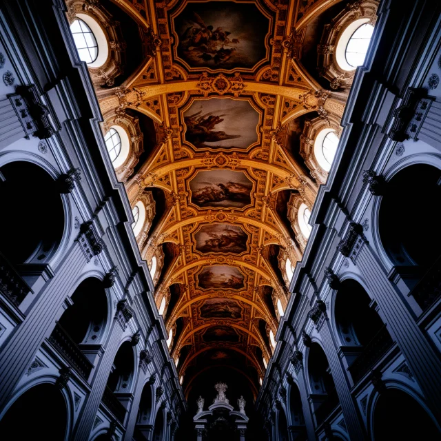 Ideogram: AI Baroque Cathedral Ceiling Photography Test - v2a - Image 1
