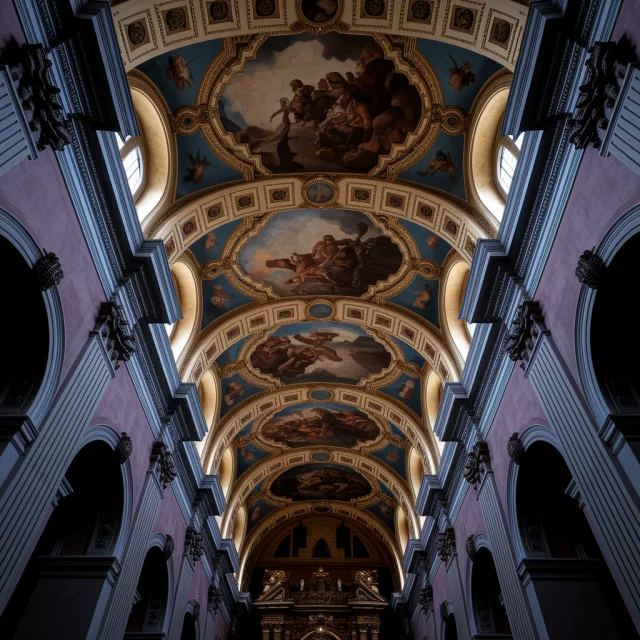 Ideogram: AI Baroque Cathedral Ceiling Photography Test - v2a - Image 4
