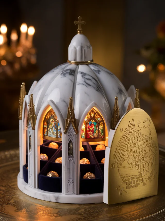 Luxury Cathedral Chocolate Box Design: Ideogram v2a-v3.0 - v2.0 - Image 4