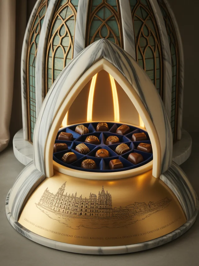 Luxury Cathedral Chocolate Box Design: Ideogram v2a-v3.0 - v3.0 - Image 4