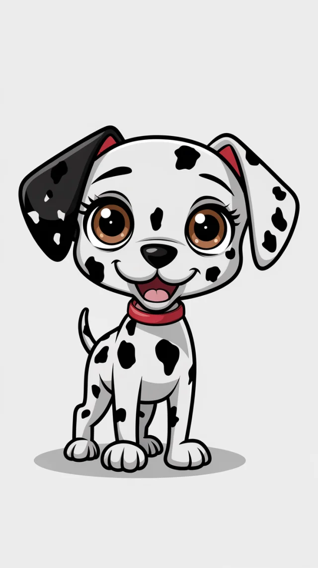 Best Chibi Dalmatian Pop Art Illustration: Ideogram v2a-v3 - v2.0 - Image 4