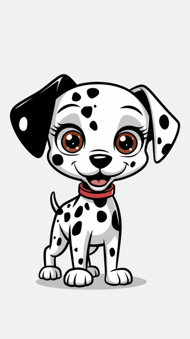 Best Chibi Dalmatian Pop Art Illustration: Ideogram v2a-v3 - v2.0 - Image 3
