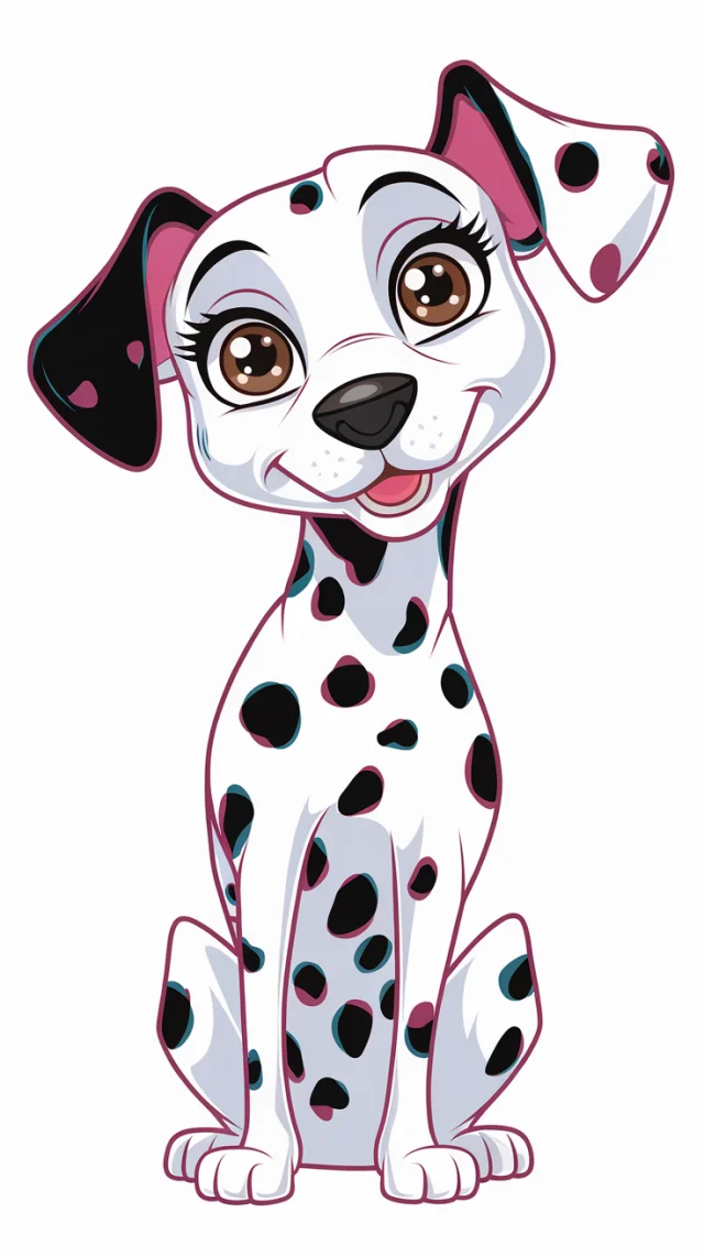 Best Chibi Dalmatian Pop Art Illustration: Ideogram v2a-v3 - v2.0 - Image 2