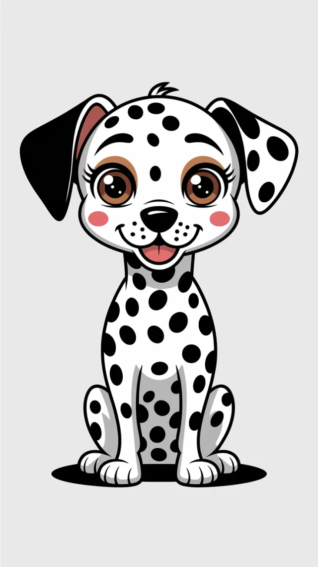 Best Chibi Dalmatian Pop Art Illustration: Ideogram v2a-v3 - v2a - Image 3