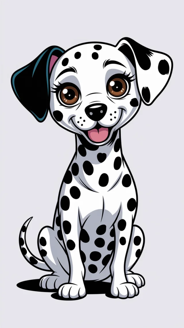 Best Chibi Dalmatian Pop Art Illustration: Ideogram v2a-v3 - v2a - Image 2