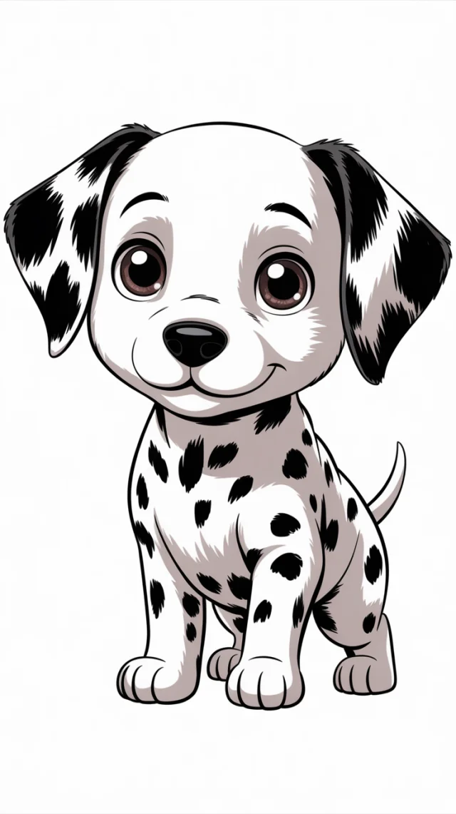 Best Chibi Dalmatian Pop Art Illustration: Ideogram v2a-v3 - v3.0 - Image 2