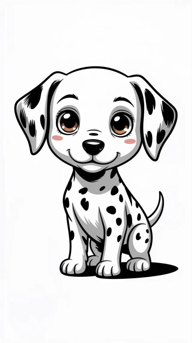 Best Chibi Dalmatian Pop Art Illustration: Ideogram v2a-v3 - v3.0 - Image 4