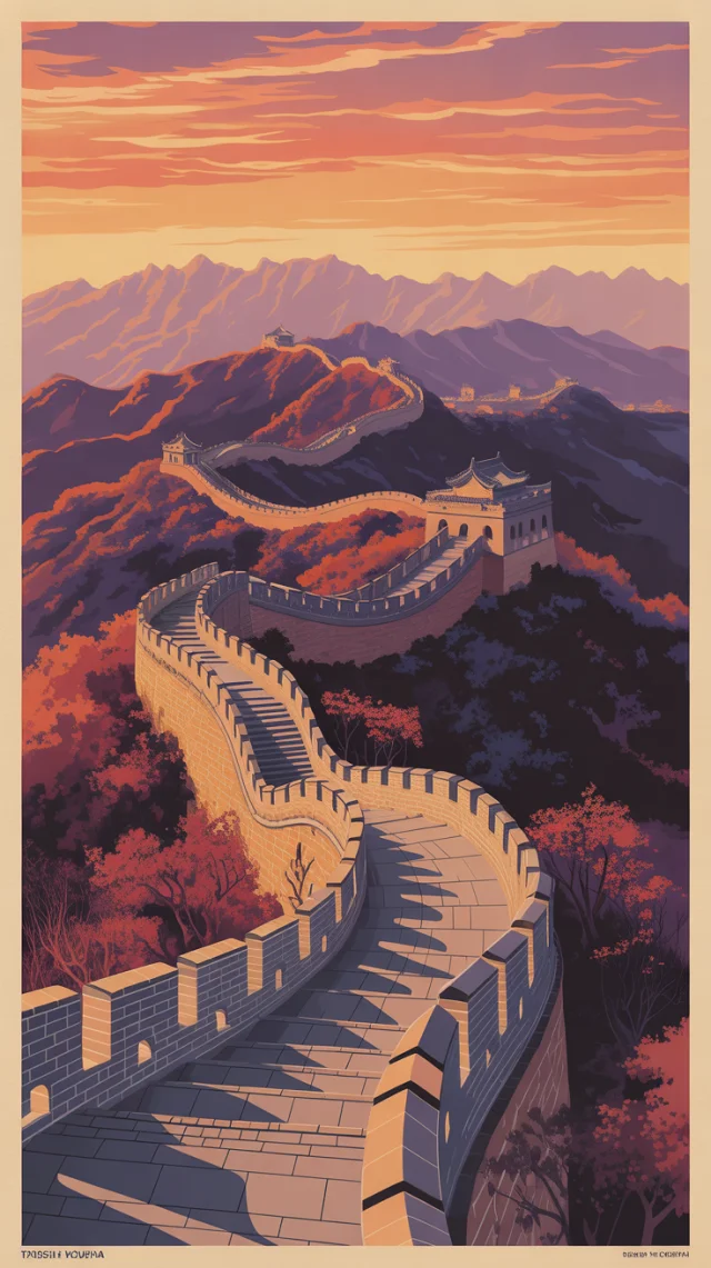 AI Art: Best Vintage Great Wall Travel Poster Generators - v3.0 - Image 2