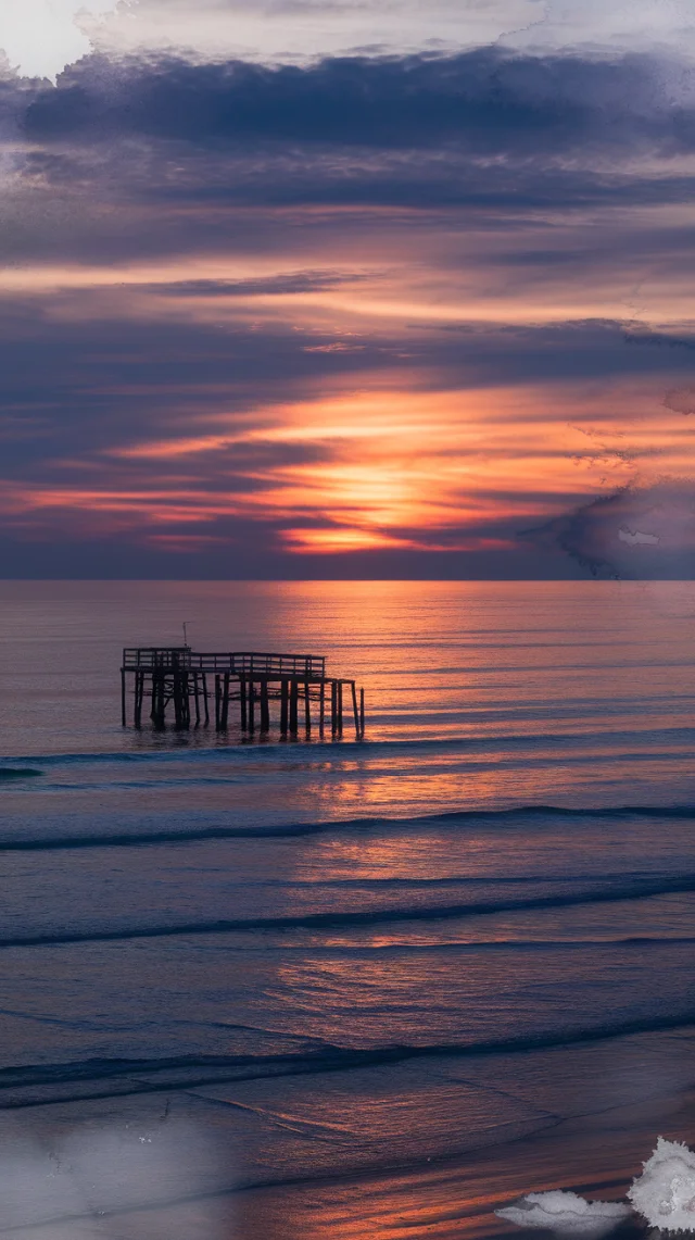 Ideogram: Best for Twilight Pier Watercolor AI Art? - v2.0 - Image 3
