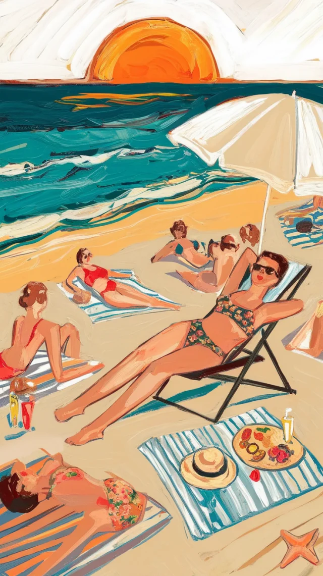 Ideogram: AI Vintage Beach Travel Poster Art Compared - v2.0 - Image 3