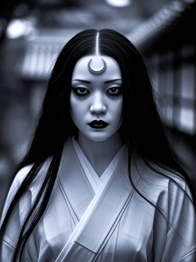 Yurei Portrait Art: Ideogram v3 vs v2.0 & v2a Comparison - v2a - Image 3