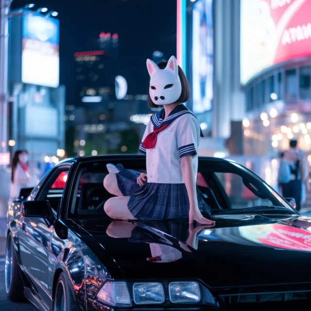 Ideogram: Best AI for Cinematic Kitsune Mask Tokyo Art? - v2.0 - Image 4