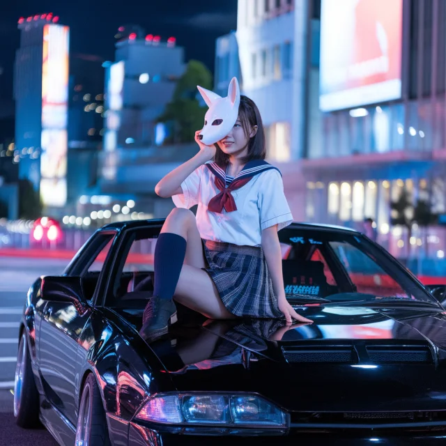 Ideogram: Best AI for Cinematic Kitsune Mask Tokyo Art? - v2.0 - Image 3