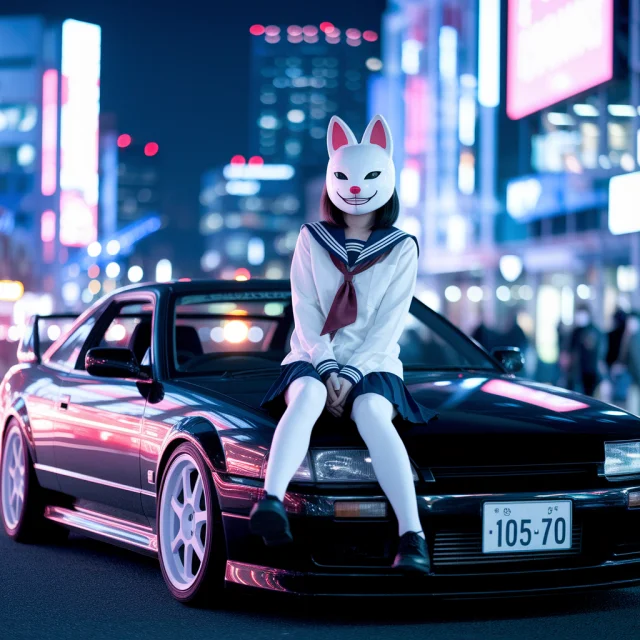 Ideogram: Best AI for Cinematic Kitsune Mask Tokyo Art? - v2a - Image 3