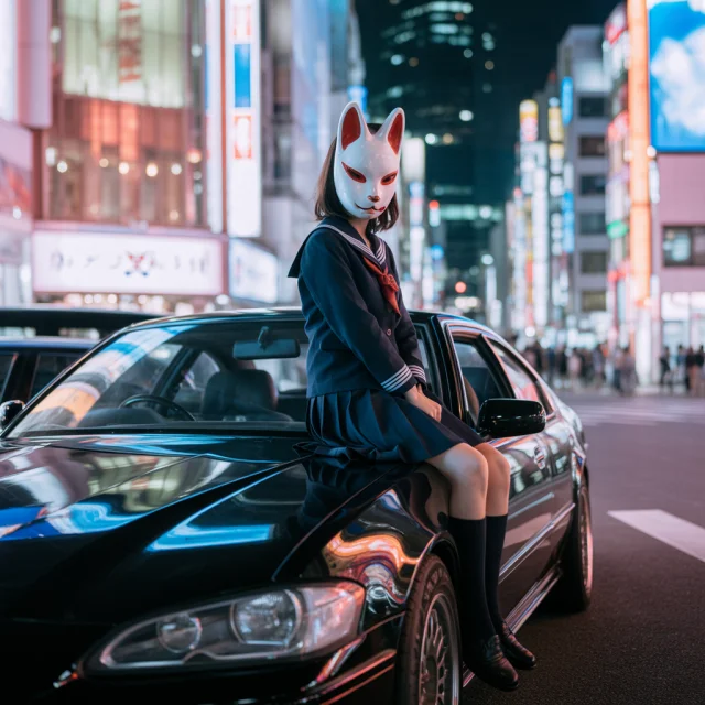 Ideogram: Best AI for Cinematic Kitsune Mask Tokyo Art? - v3.0 - Image 3