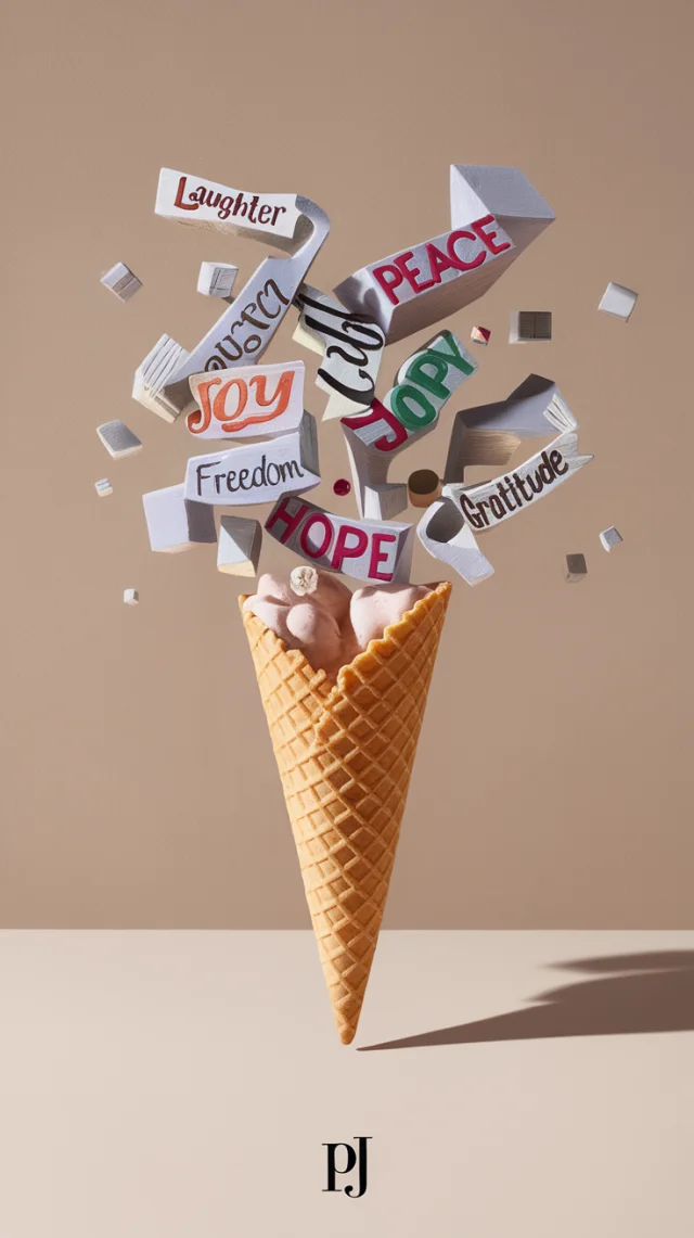 Ideogram: Surreal Typographic Still Life Compared (v2a-v3) - v2.0 - Image 2