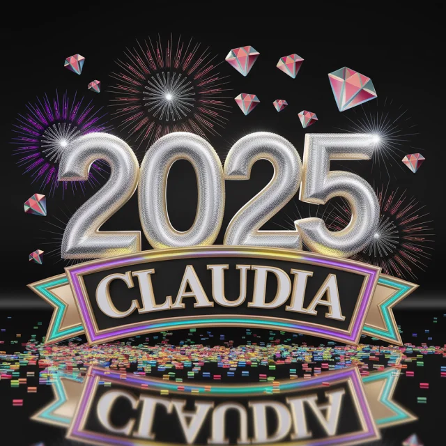 Festive 2025 3D Typography Designs: Ideogram Comparison - v2a - Image 3