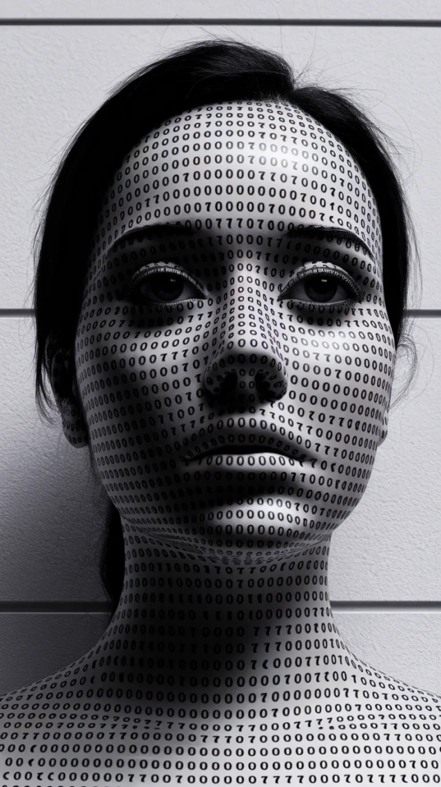 Digital Binary Code Art: Ideogram Versions Compared - v2a - Image 2