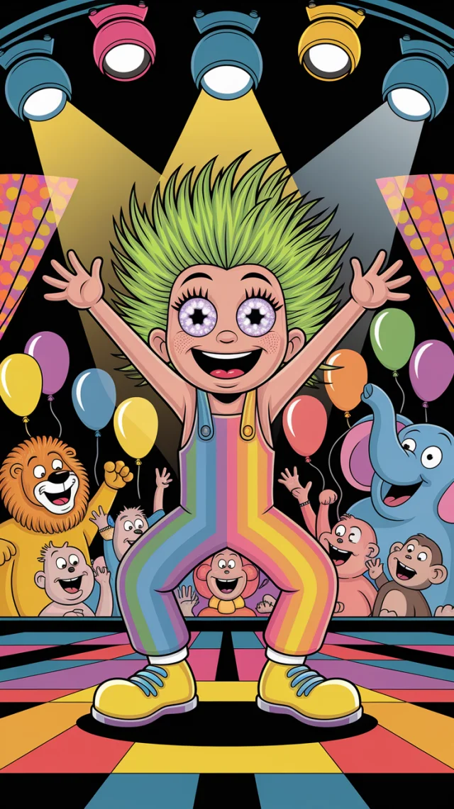 Best AI for Kids Entertainment Cartoon Illustration: Ideogram - v2a - Image 2