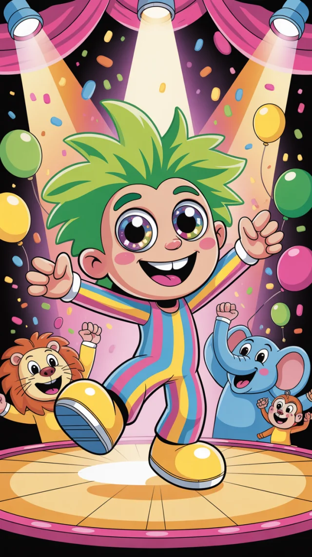 Best AI for Kids Entertainment Cartoon Illustration: Ideogram - v3.0 - Image 2