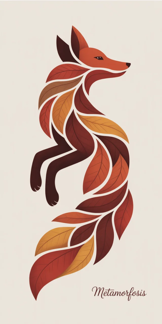 Ideogram: Stylized Autumn Fox Illustration Showdown (v3 Wins) - v3.0 - Image 2