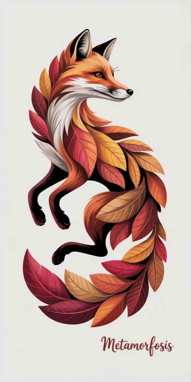 Ideogram: Stylized Autumn Fox Illustration Showdown (v3 Wins) - v3.0 - Image 3
