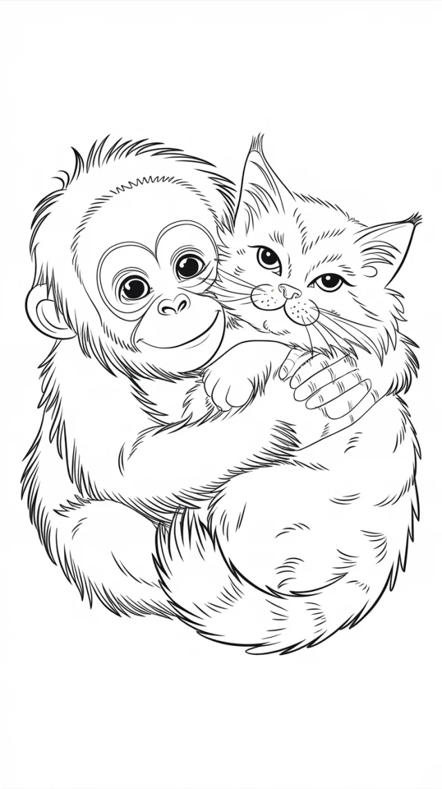 Ideogram: Best Cute Animal Coloring Pages Generator? - v2.0 - Image 4