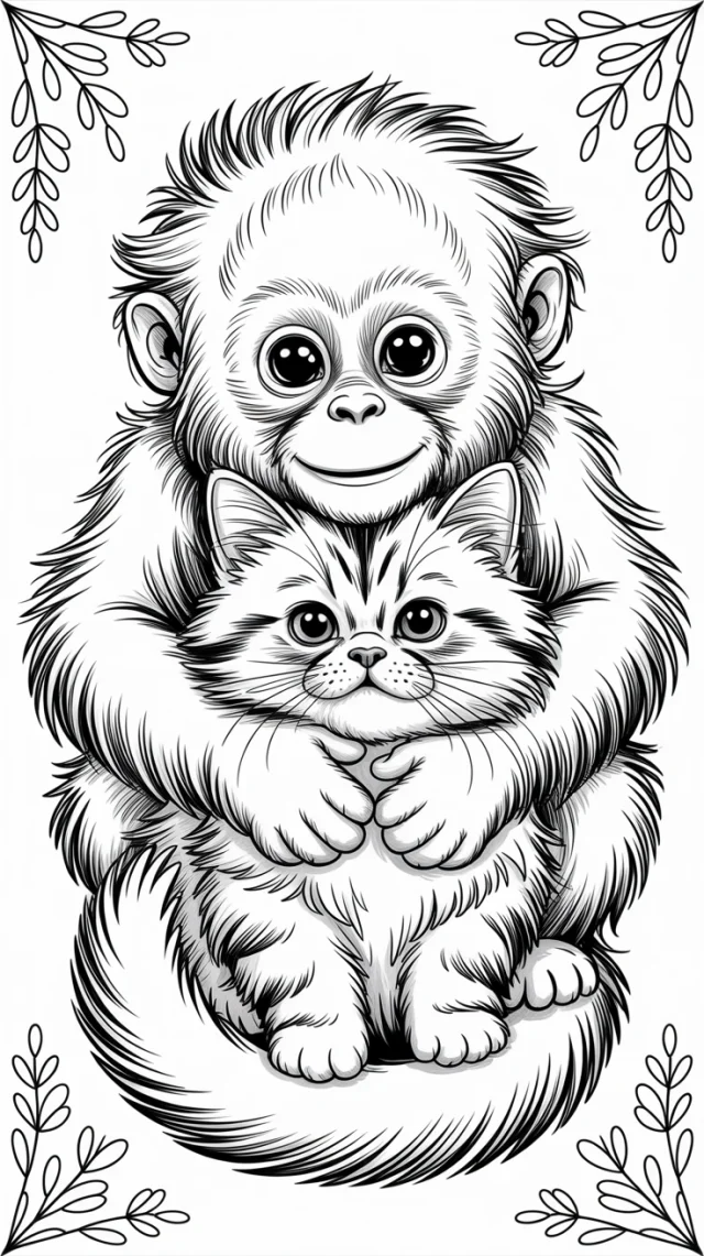 Ideogram: Best Cute Animal Coloring Pages Generator? - v3.0 - Image 4