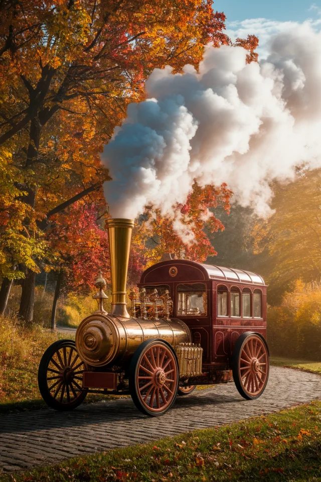 Ideogram: Best Photorealistic Steampunk Car Generator? - v2a - Image 1