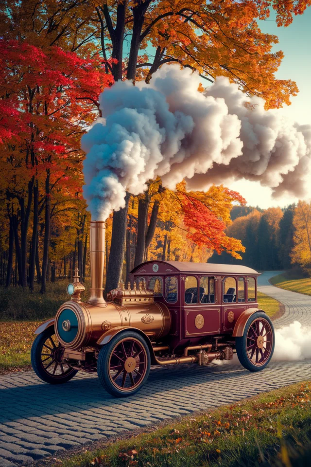 Ideogram: Best Photorealistic Steampunk Car Generator? - v2a - Image 3