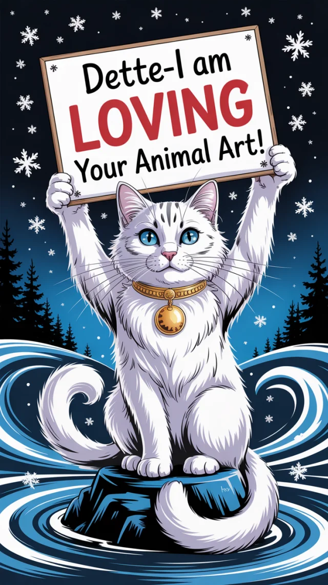 AI Generated Animal Art: Ideogram Versions Compared - v3.0 - Image 4