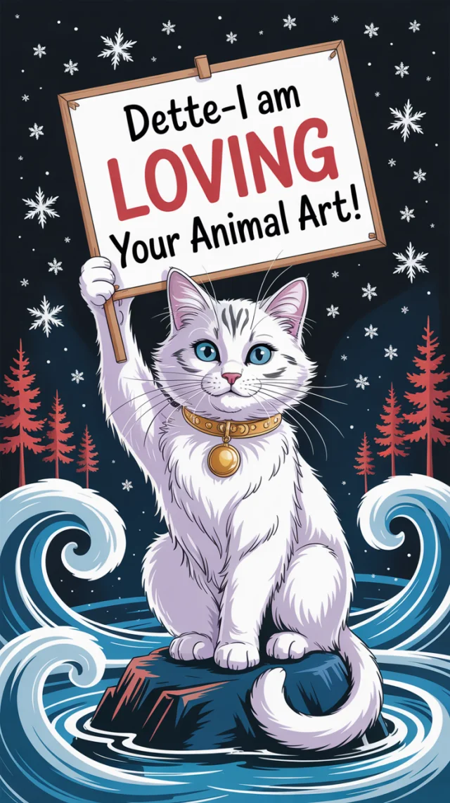 AI Generated Animal Art: Ideogram Versions Compared - v3.0 - Image 3
