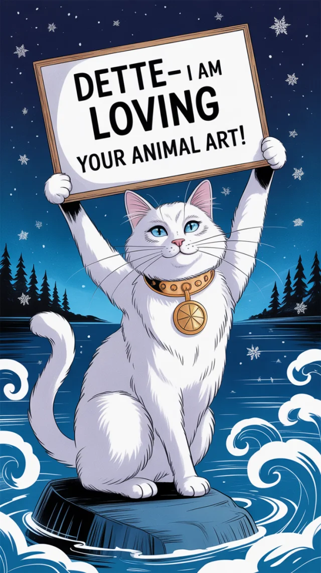 AI Generated Animal Art: Ideogram Versions Compared - v3.0 - Image 1