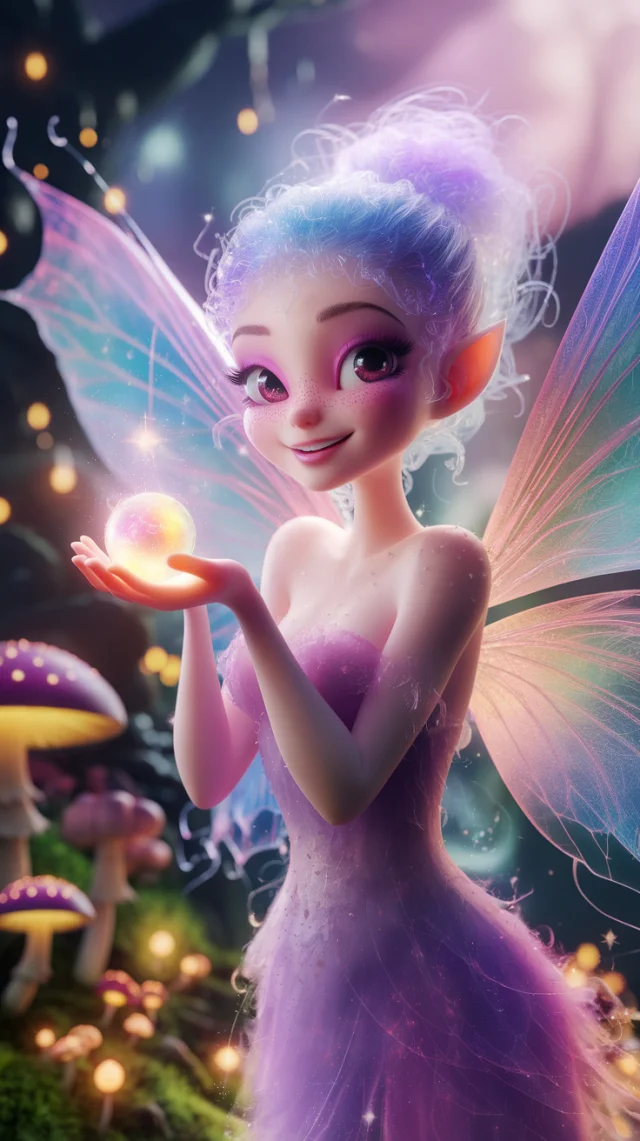 Magical Fairy 3D Illustration: Ideogram Versions Compared - v2.0 - Image 4