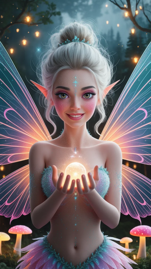 Magical Fairy 3D Illustration: Ideogram Versions Compared - v2a - Image 2