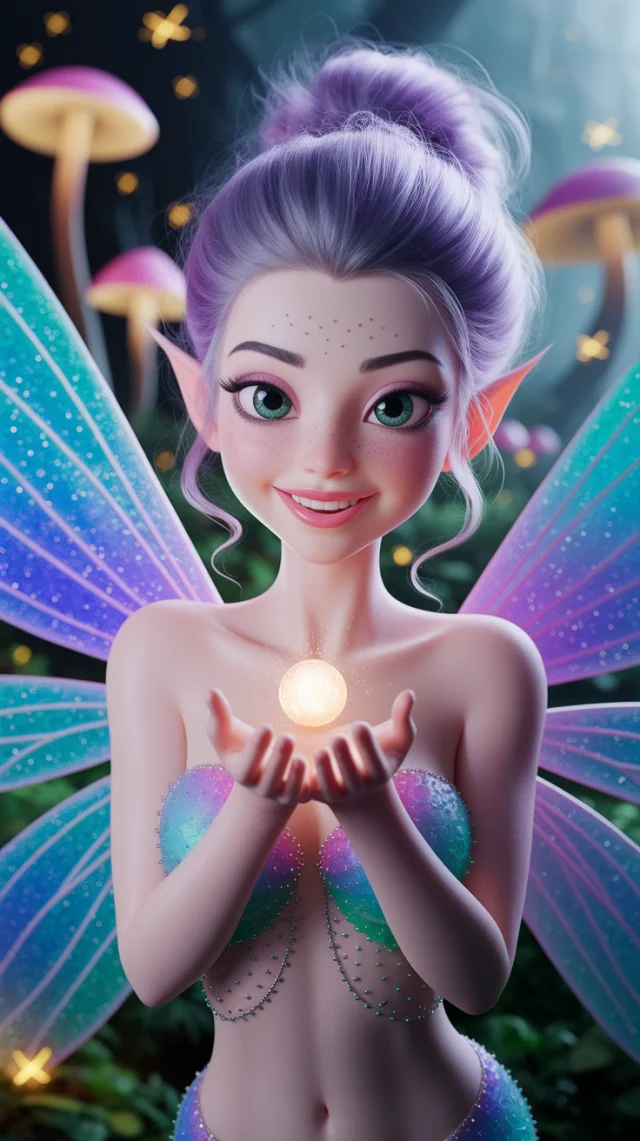 Magical Fairy 3D Illustration: Ideogram Versions Compared - v2a - Image 3