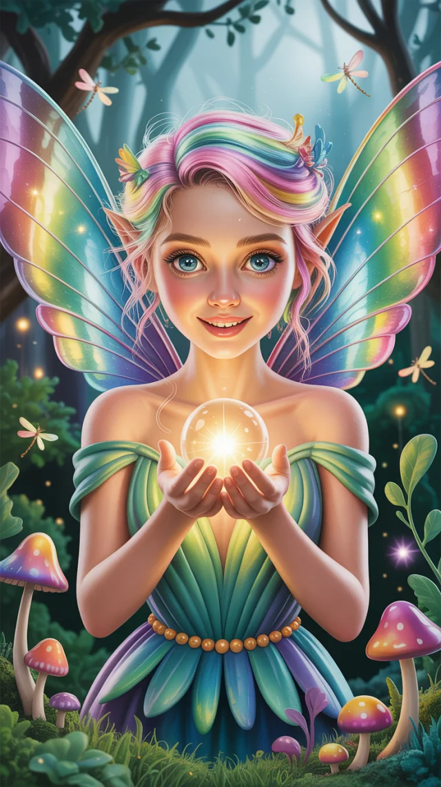 Magical Fairy 3D Illustration: Ideogram Versions Compared - v3.0 - Image 3