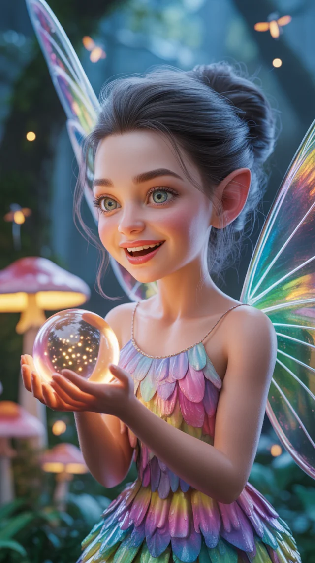Magical Fairy 3D Illustration: Ideogram Versions Compared - v3.0 - Image 2