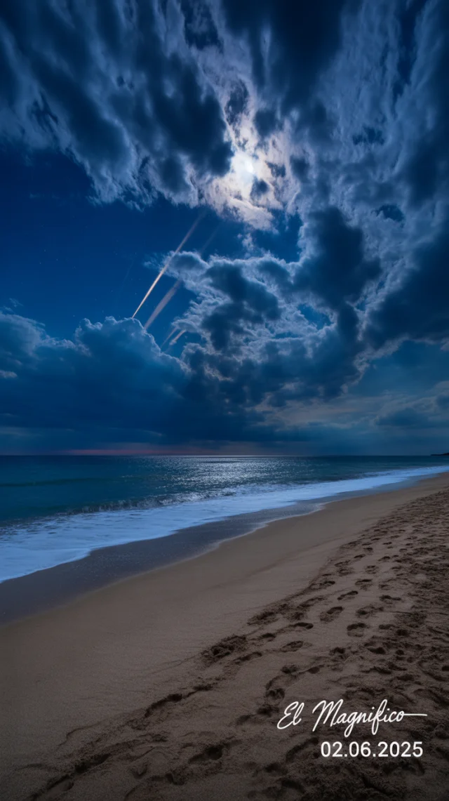 Best Ideogram Dramatic Night Beach Scene: Version Showdown - v3.0 - Image 4