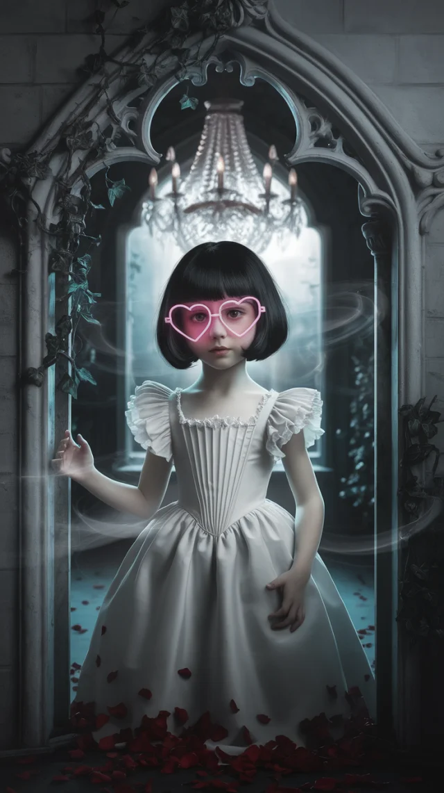 Gothic Victorian Digital Portrait: Ideogram v2a, v2, v3 - v2.0 - Image 2