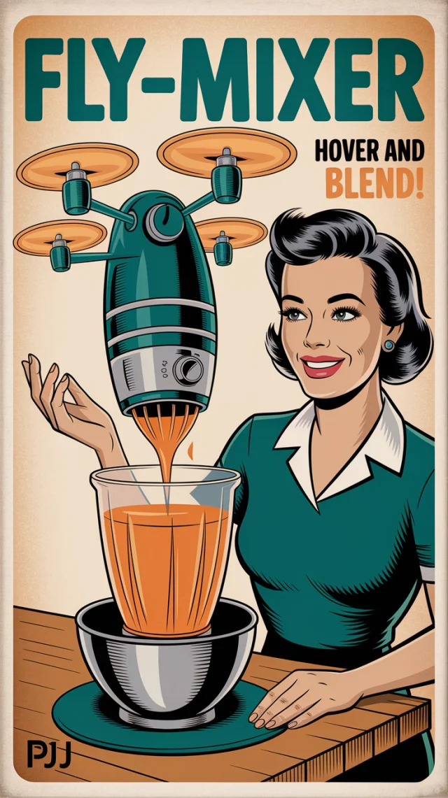 Ideogram: Creating a Retro Futuristic Product Ad - v2a - Image 2