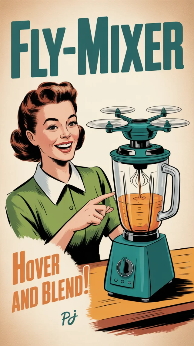 Ideogram: Creating a Retro Futuristic Product Ad - v3.0 - Image 2